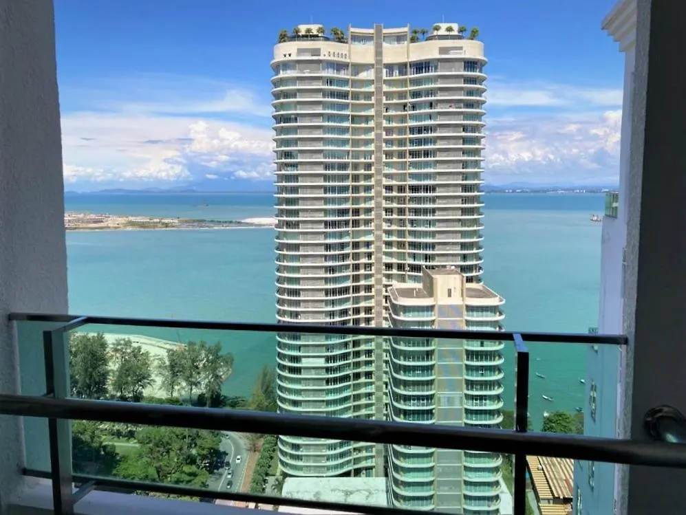 شقة Mansion One Georgetown 2Br Seaview 7 Pax